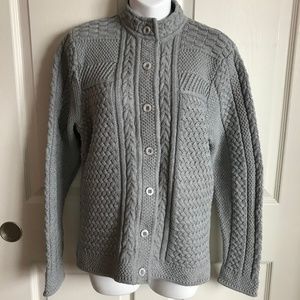 L. L.  Bean Womens Gray Sweater